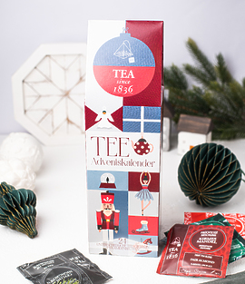 Чайный Адвент календарь "Nut Cracker, red"