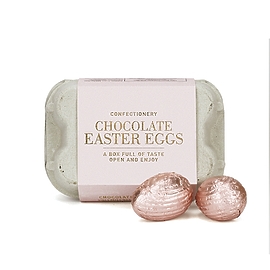 Шоколадные пасхальные яйца "ROSE" Box