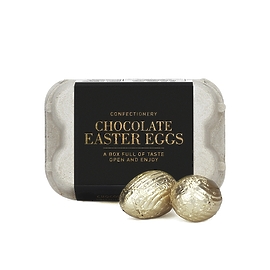 Шоколадные пасхальные яйца "GOLD" Box